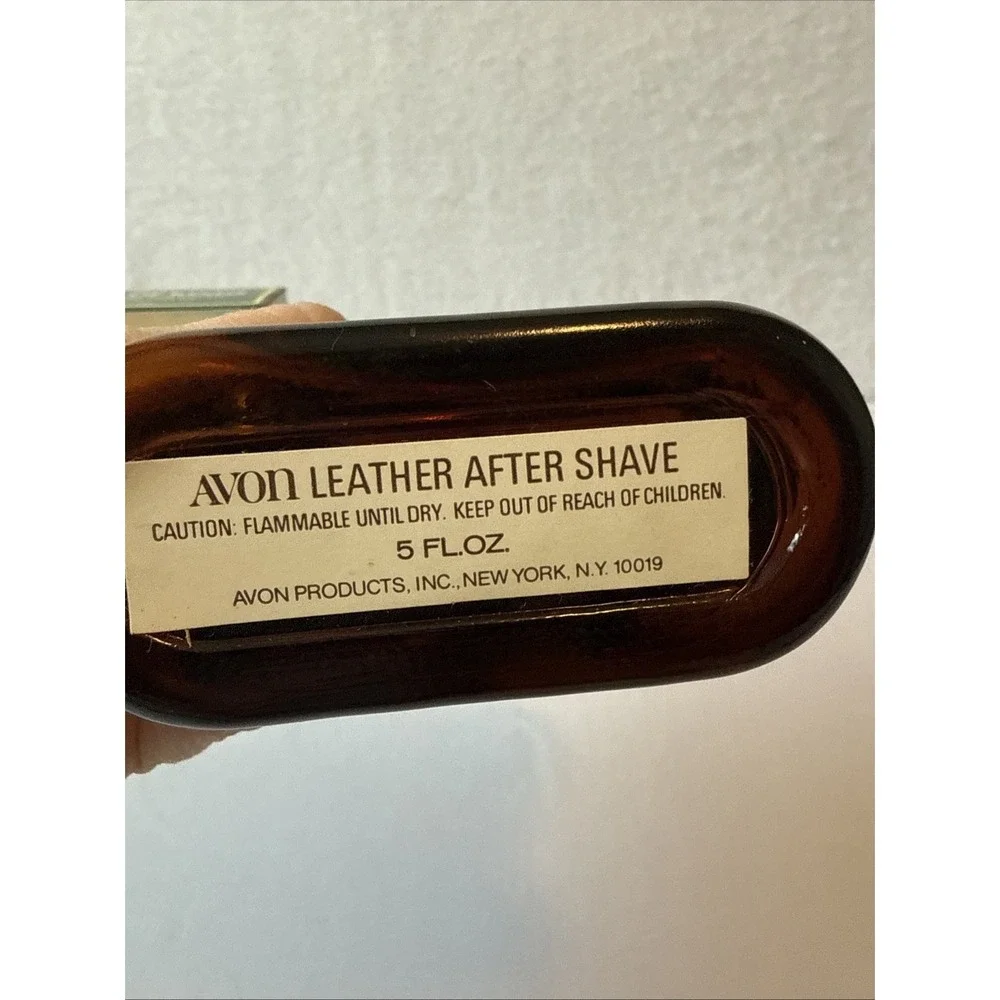 Vintage Avon Sport of Kings Leather After Shave Horse Decanter Full With Box